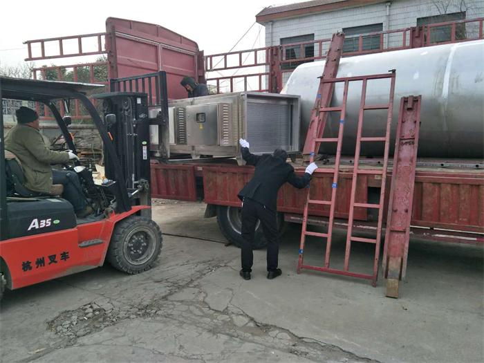 天衢鋁業噴涂VOC有機廢氣處理工程